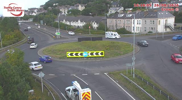 J15 Llanfairfechan Roundabout (Eastbound)