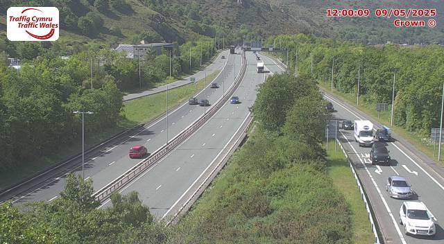 J17 Conwy Morfa Interchange (Eastbound)