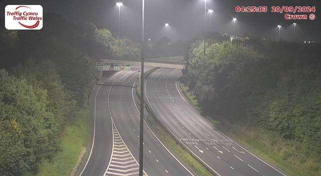 J34 Ewloe Interchange (Westbound)