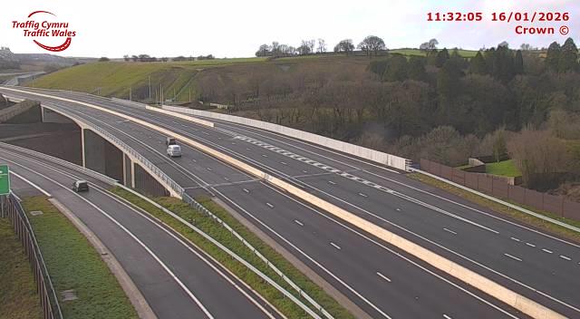 Cefn Coed Westbound off-slip Camera